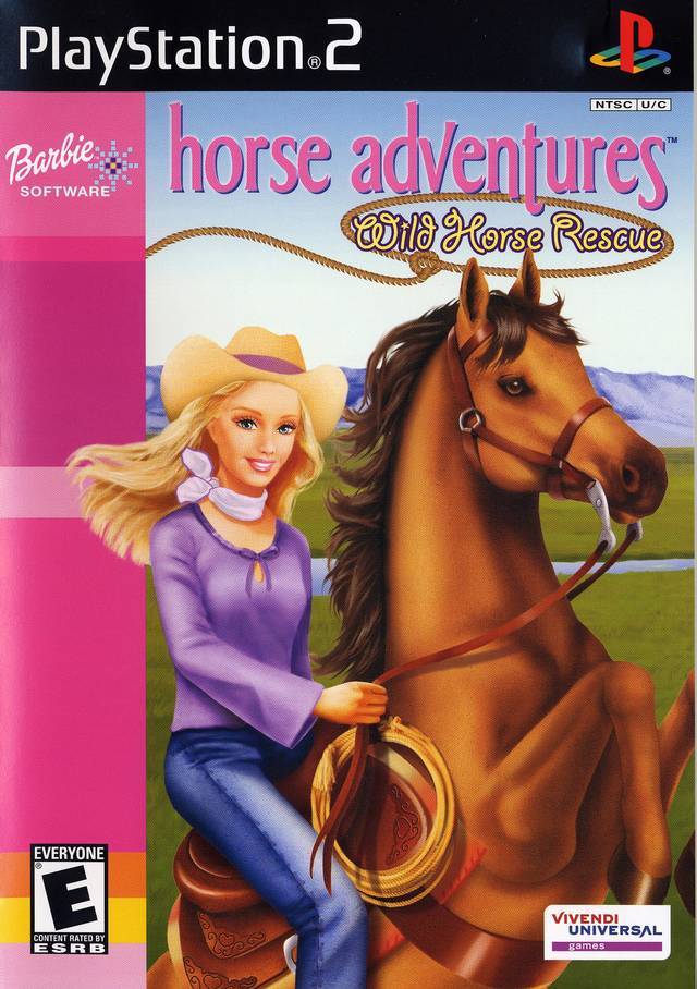 Barbie Horse Adventures: Wild Horse Rescue (Playstation 2)