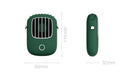 Mini Neck Fan USB Rechargeable Silent Air Cooler