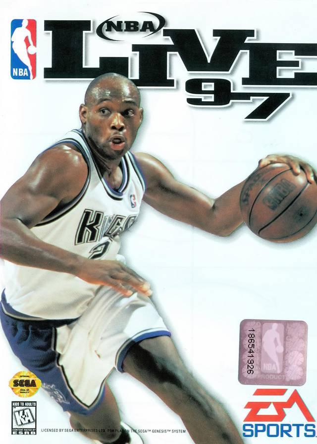 NBA Live 97 (Sega Genesis) - Main Image
