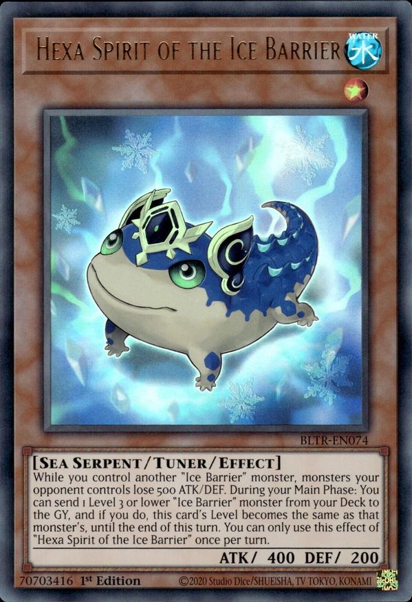 Hexa Spirit of the Ice Barrier | BLTR-EN074