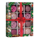 12 Count 1.5" Posh Pink Balls Ornament