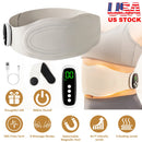 EMS Lower Back Massager Heating Pad Cordless Heating Pad for Back Belly Waist with Remote Magnetic Host 8 Modes 19 Intensity Levels 3 Heating Levels
