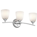 Kichler 45360 Granby 24.91 Wide 3-Bulb Bathroom Lighting Fixture
