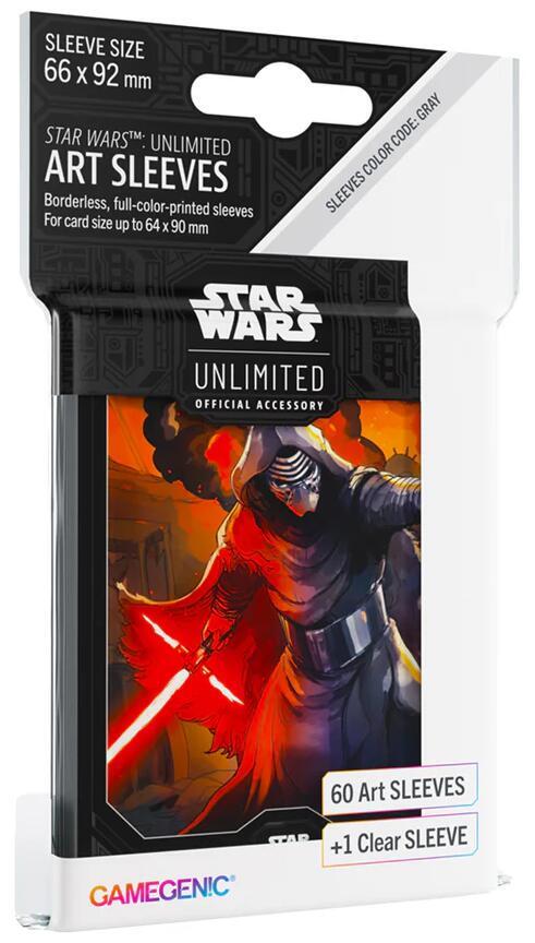 Gamegenic Star Wars: Unlimited Art Sleeves - Kylo Ren (60ct)