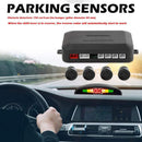 Car LED Crescent Parking Sensor 4 Probes