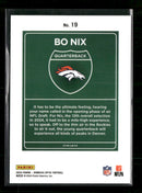 2024 Donruss Downtown Bo Nix #19
