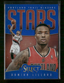 2013-14 Panini Select Stars Prizms Blue Damian Lillard #/49 #6