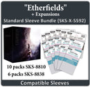 "Etherfields"+ Expansions Compatible Sleeve Bundle (8810 X 10 + 8838 X 6)