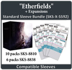 "Etherfields"+ Expansions Compatible Sleeve Bundle (8810 X 10 + 8838 X 6)