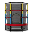 55 Inch Mini Trampoline for Kids with Safety Enclosure Net for Indoor Outdoor