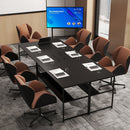 55 x 24 inch Computer Desk with Power Outlets and USB Ports