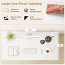 58 Inch x 28 Inch Universal Tabletop for Standard and Standing Desk Frame
