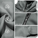 Mens Large-Size Warm And Windproof Casual Jacket