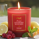 Frosted Cranberry Mandarin Candle