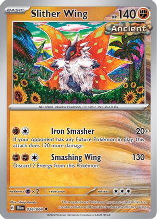 Slither Wing 026/064 - SV Shrouded Fable Reverse Holofoil