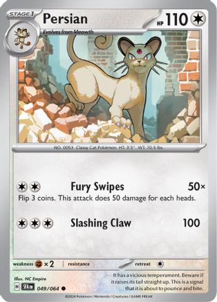 Persian 049/064 - SV Shrouded Fable