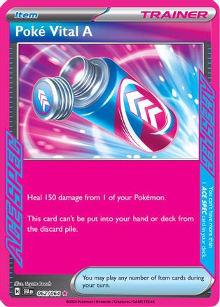 Poke Vital A 062/064 - SV Shrouded Fable Holofoil