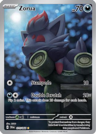 Zorua 075/064 - SV Shrouded Fable Holofoil