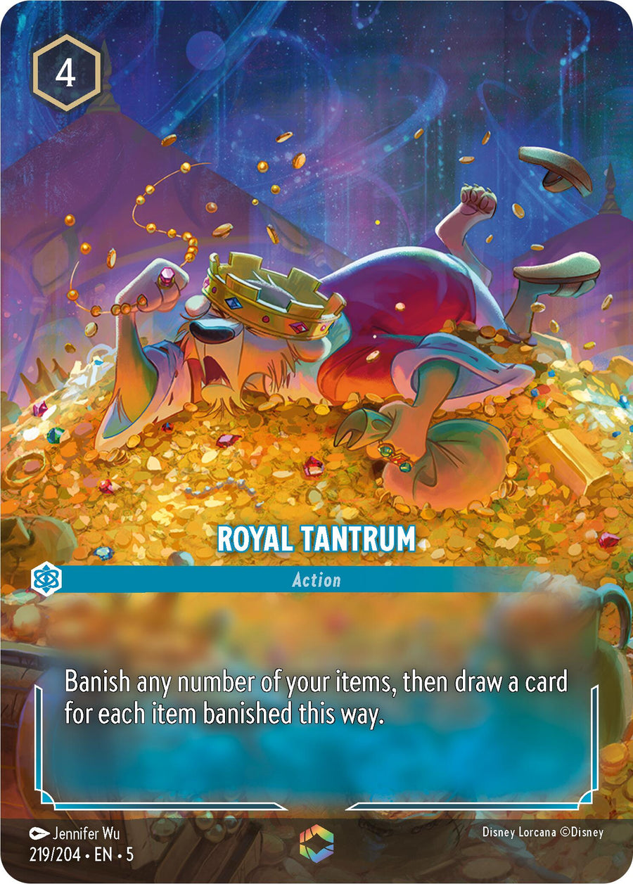 Royal Tantrum (Enchanted) (219/204) - Shimmering Skies Holofoil