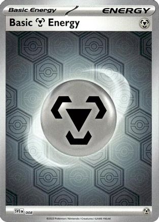 Basic Metal Energy (Reverse Holofoil) 008 - SV Shrouded Fable Reverse Holofoil