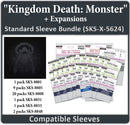 "Kingdom Death Monster" + Expansions Compatible Card Sleeve Bundle (8801 x 1, 8805 X 9 + 8808 X 20 +8831 X 1 + 8833 X 1, 8848 x 2)