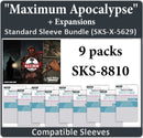 "Maximum Apocalypse + Expansions" Compatible Sleeve Bundle (8810 X 9)