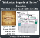 "Trickerion: Legends of Illusion"+ Expansions Compatible Sleeve Bundle (8803 X 3, 8809 X 2, 8810 X 1, 8813 X 1)