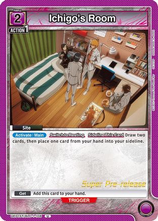 Ichigo's Room (UE01ST/BLC-1-108) - UE01ST BLEACH ThousandYear Blood War Super PreRelease Starter Deck