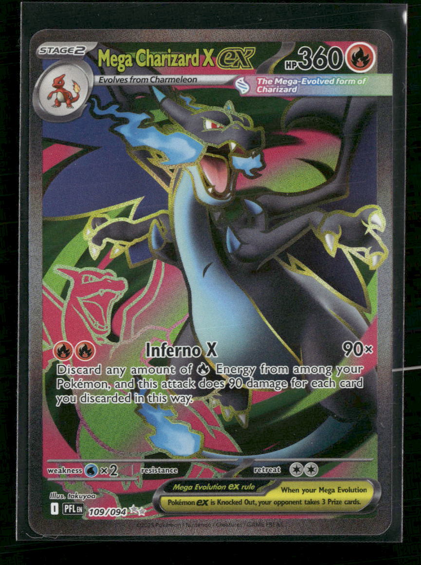 pokemon charizard mega x card The Most Valuable Cards In TCG scuffs or border/edge wear Pokemon Trading Card Game: Mega