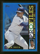2026 Topps Topps Profiles Blue Foil Juan Soto #/150 #TP-11