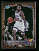 2025-26 Bowman Chrome Prospects Reptilian Refractor Darryn Peterson #BCP-2