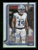 2025 Topps Chrome Auto Refractor Amon-Ra St. Brown #/499 #BA-AS