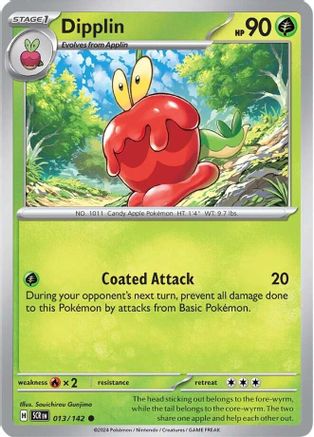 Dipplin 013/142 - SV07 Stellar Crown Reverse Holofoil