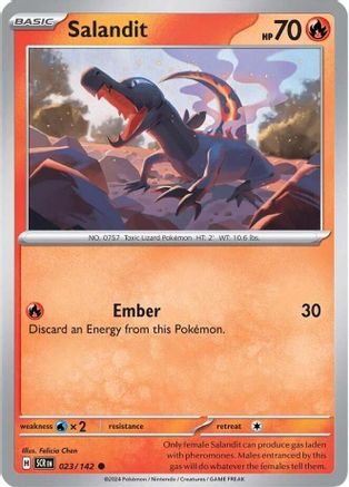 Salandit 023/142 - SV07 Stellar Crown