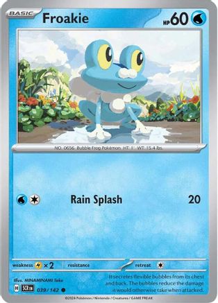 Froakie 039/142 - SV07 Stellar Crown