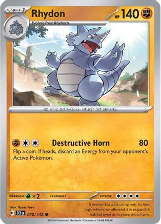 Rhydon 075/142 - SV07 Stellar Crown