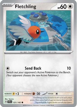 Fletchling 121/142 - SV07 Stellar Crown