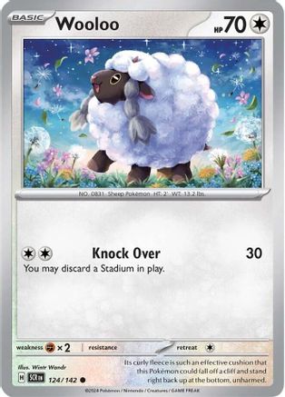 Wooloo 124/142 - SV07 Stellar Crown