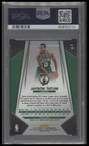 2017 Panini Prizm Jayson Tatum 10 PSA #16