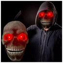 Halloween Skull Movable Mouth Latex Mask