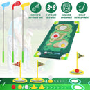 Toddler Golf Club Toy Set For Boys Girls Aged 3-8Years Old With Retractable Golf Clubs Indoor Outdoor Educational Kids Toys Golf Sport Birthday Christ