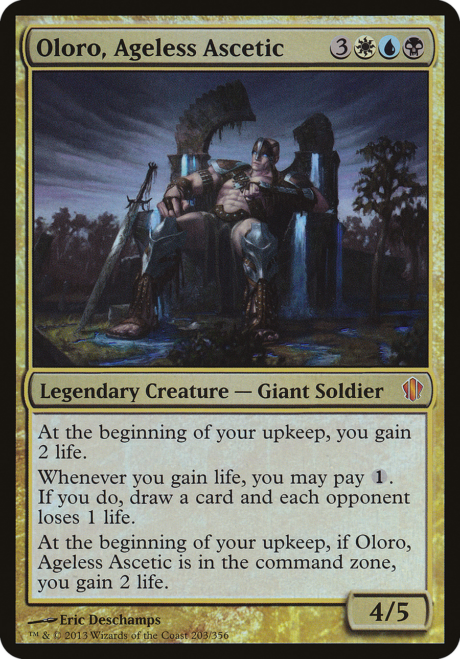 Oloro, Ageless Ascetic (OVER-203) - Commander 2013 Oversized Foil