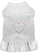 Pet Dog & Cat Dress Rhinestone, "Angel Heart"