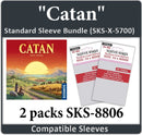 "Catan" Compatible Card Sleeve Bundle (8806 X 2)