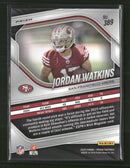 2025 Panini Prizm Black and White Checker Jordan Watkins #389