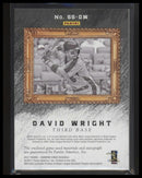 2005 Upper Deck Sweet Spot Signatures Patch Blue Ink David Wright #/10 #SS-DW