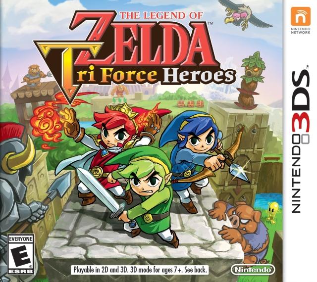 The Legend of Zelda: Tri Force Heroes (Nintendo 3DS)