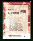 2002-03 Fleer Box Score Dish and Swish Allen Iverson #7 D&S