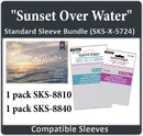 "Sunset Over Water" Compatible Card Sleeve Bundle (8810 X 1 + 8840 X 1)