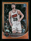 2025-26 Bowman Chrome Orange Mojo Refractor Alperen Sengun #/25 #BCV-133